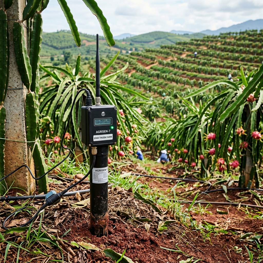 IoT sensor monitoring agriculture